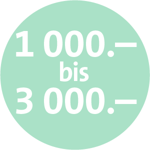 1'000.- - 3'000.-