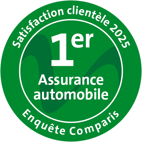 Satisfaction clientèle 2024 - Comparis et bonuch.ch - 2e place - Assurance automobile